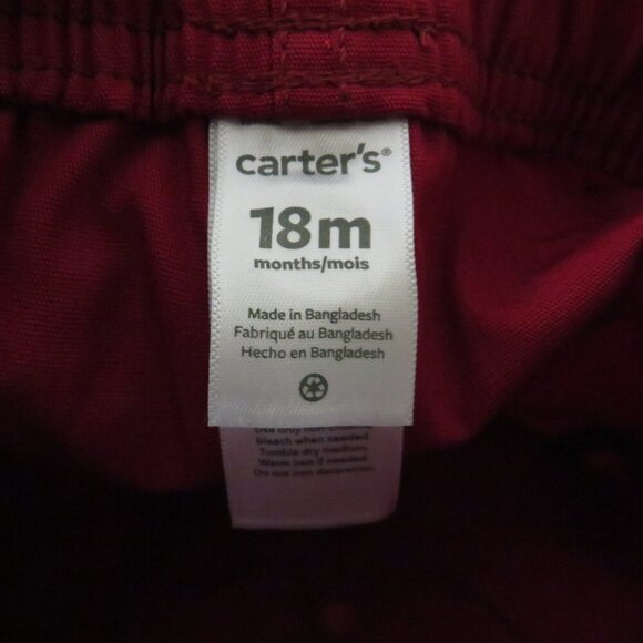 Baby Shirt, Pants w Bow Tie Red & Blue(Patriotic colors) 18mts Carters - Picture 11 of 13